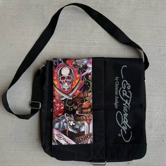Handbags - Ed hardy messenger bag